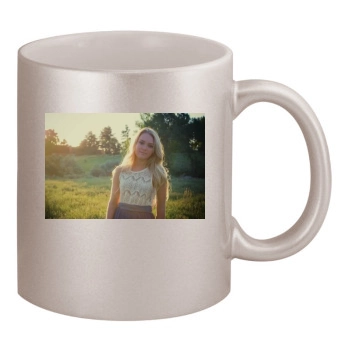 AnnaSophia Robb 11oz Metallic Silver Mug