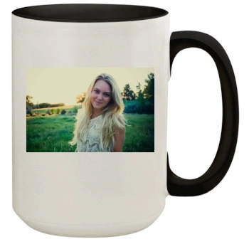 AnnaSophia Robb 15oz Colored Inner & Handle Mug