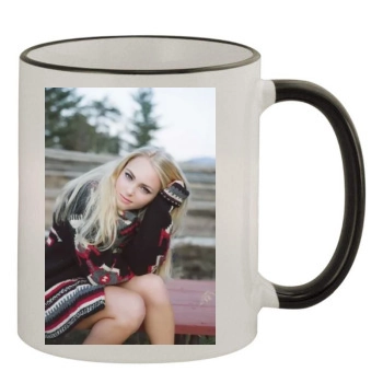 AnnaSophia Robb 11oz Colored Rim & Handle Mug