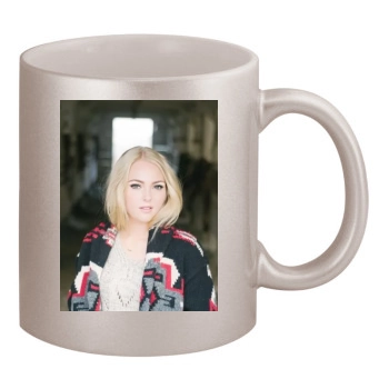 AnnaSophia Robb 11oz Metallic Silver Mug