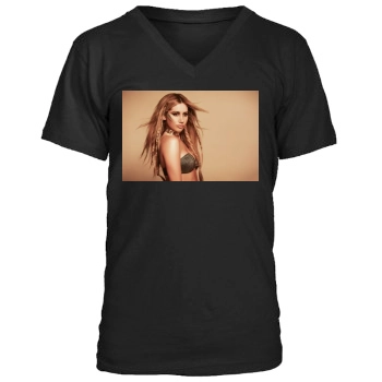 Ashley Tisdale Men's V-Neck T-Shirt