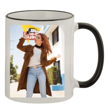 Ashley Tisdale 11oz Colored Rim & Handle Mug