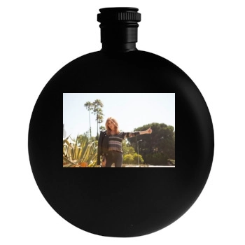 Ashley Tisdale Round Flask