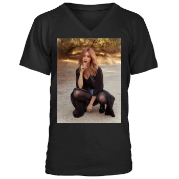 Ashley Tisdale Men's V-Neck T-Shirt