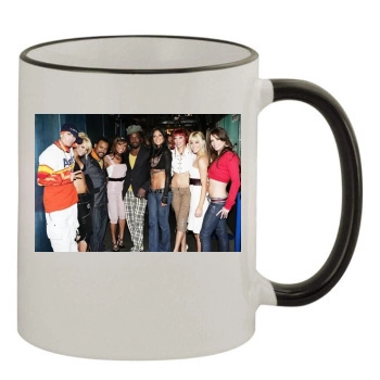 The Pussycat Dolls 11oz Colored Rim & Handle Mug