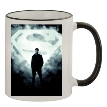 Smallville (2001) 11oz Colored Rim & Handle Mug