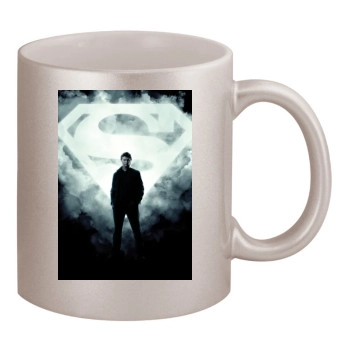 Smallville (2001) 11oz Metallic Silver Mug