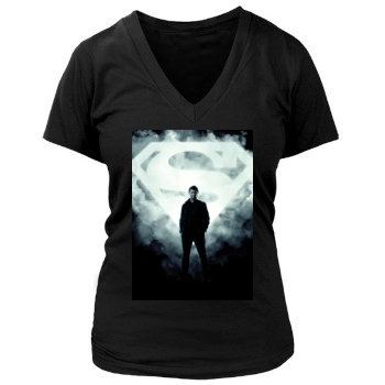 Smallville (2001) Women's Deep V-Neck TShirt