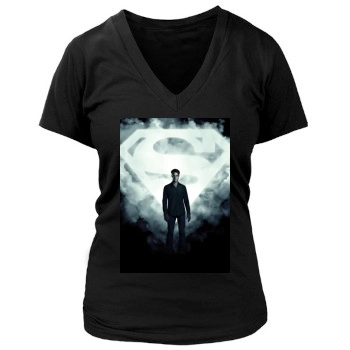 Smallville (2001) Women's Deep V-Neck TShirt