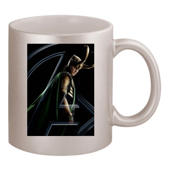 The Avengers (2012) 11oz Metallic Silver Mug