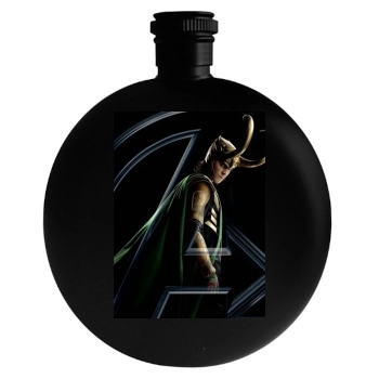 The Avengers (2012) Round Flask