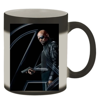 The Avengers (2012) Color Changing Mug