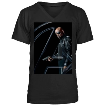 The Avengers (2012) Men's V-Neck T-Shirt