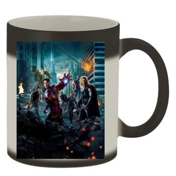 The Avengers (2012) Color Changing Mug