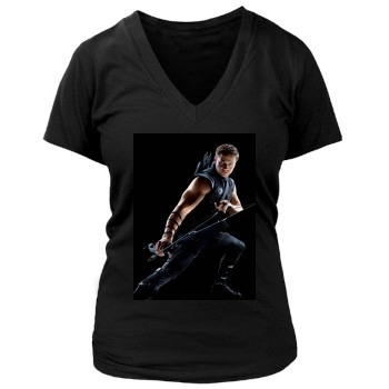 The Avengers (2012) Women's Deep V-Neck TShirt