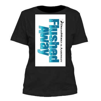 Flushed Away (2006) Women's Cut T-Shirt