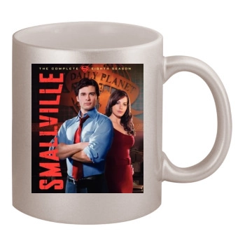 Smallville (2001) 11oz Metallic Silver Mug