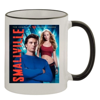 Smallville (2001) 11oz Colored Rim & Handle Mug