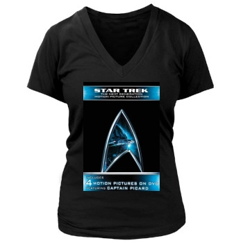 Star Trek: Nemesis (2002) Women's Deep V-Neck TShirt