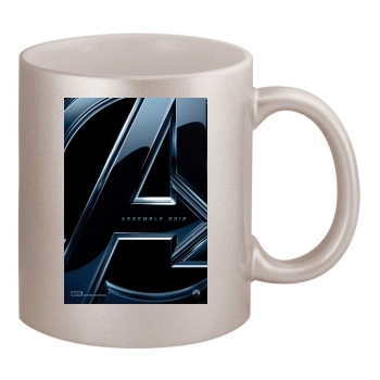 The Avengers (2012) 11oz Metallic Silver Mug