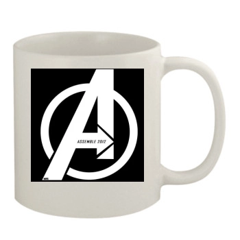 The Avengers (2012) 11oz White Mug