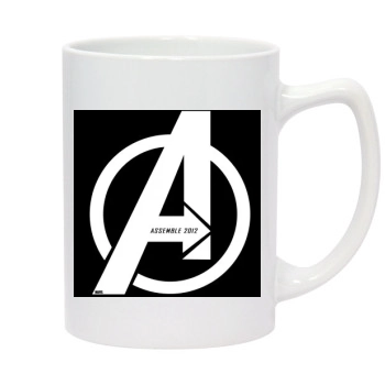 The Avengers (2012) 14oz White Statesman Mug