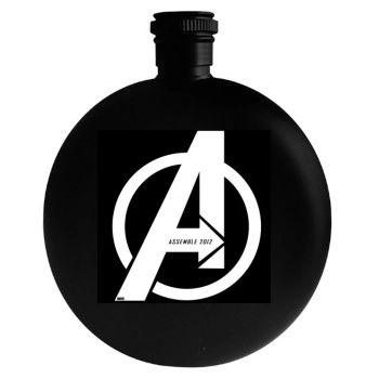 The Avengers (2012) Round Flask