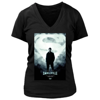 Smallville (2001) Women's Deep V-Neck TShirt