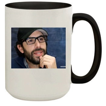 Sacha Baron Cohen 15oz Colored Inner & Handle Mug