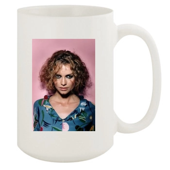 Saffron Burrows 15oz White Mug