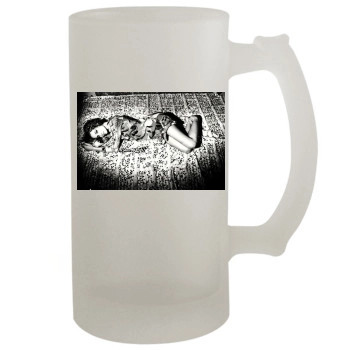 Saffron Burrows 16oz Frosted Beer Stein