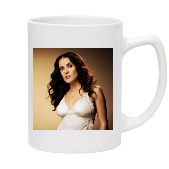 Salma Hayek 14oz White Statesman Mug