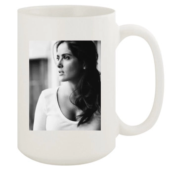 Salma Hayek 15oz White Mug