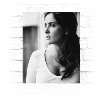 Salma Hayek Metal Wall Art