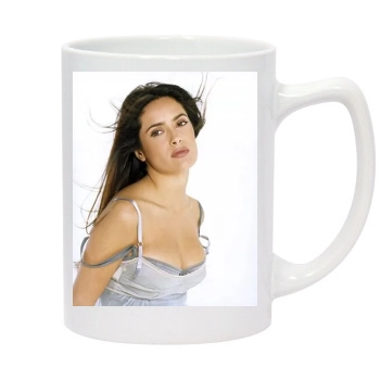 Salma Hayek 14oz White Statesman Mug