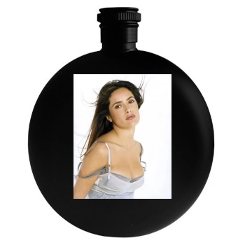 Salma Hayek Round Flask