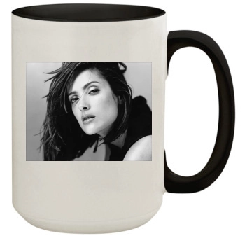 Salma Hayek 15oz Colored Inner & Handle Mug