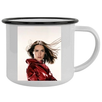 Salma Hayek Camping Mug