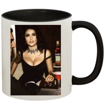 Salma Hayek 11oz Colored Inner & Handle Mug