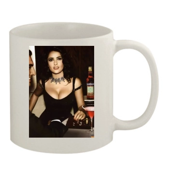 Salma Hayek 11oz White Mug