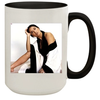 Salma Hayek 15oz Colored Inner & Handle Mug