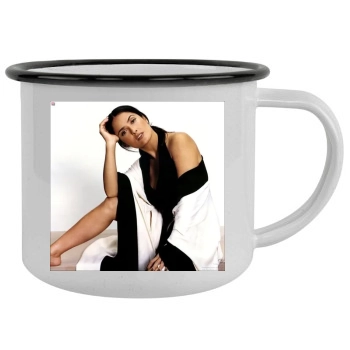 Salma Hayek Camping Mug