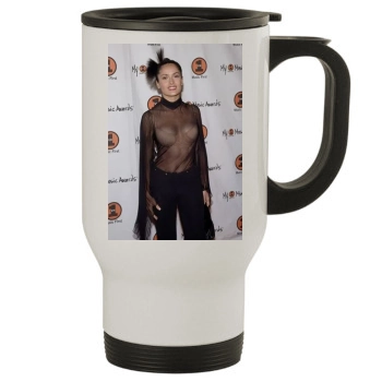 Salma Hayek Stainless Steel Travel Mug