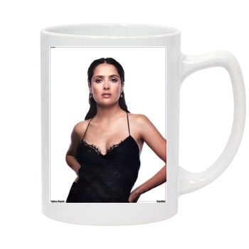 Salma Hayek 14oz White Statesman Mug