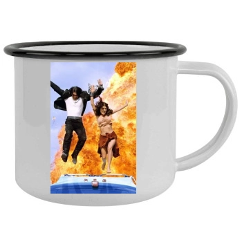 Salma Hayek Camping Mug