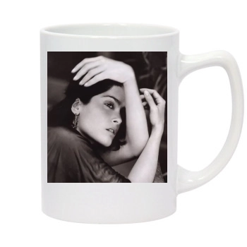 Salma Hayek 14oz White Statesman Mug