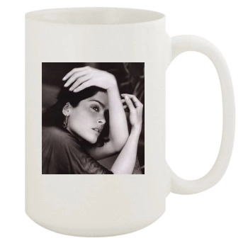 Salma Hayek 15oz White Mug