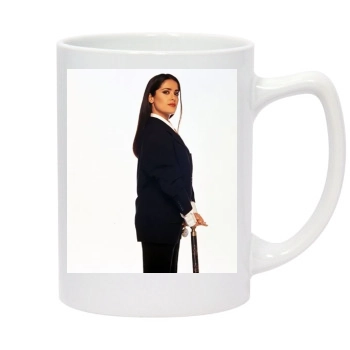 Salma Hayek 14oz White Statesman Mug