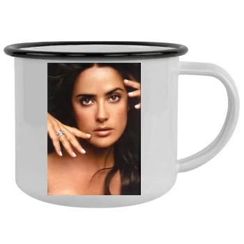 Salma Hayek Camping Mug