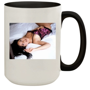 Salma Hayek 15oz Colored Inner & Handle Mug